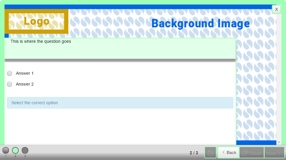 Training Template Style 2