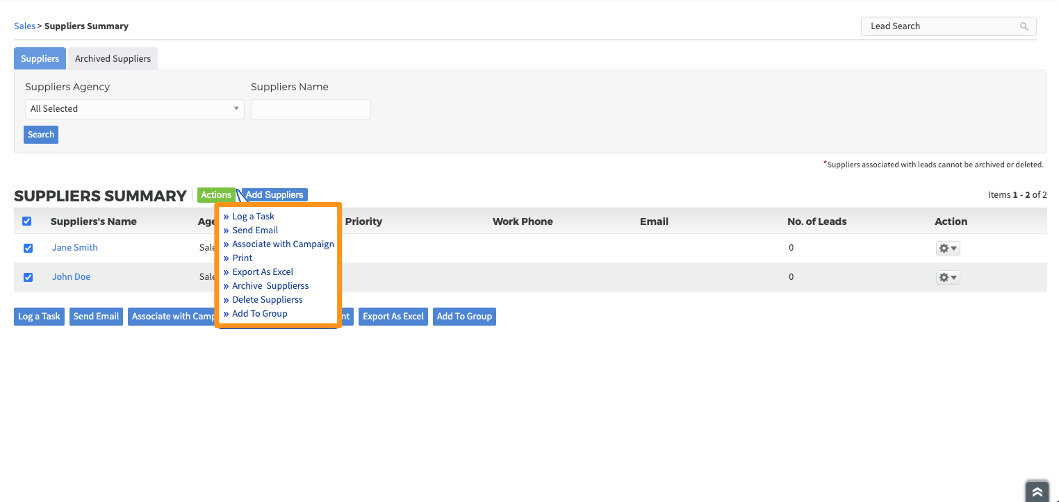 Introduction to the Sales Module – FranConnect Inc