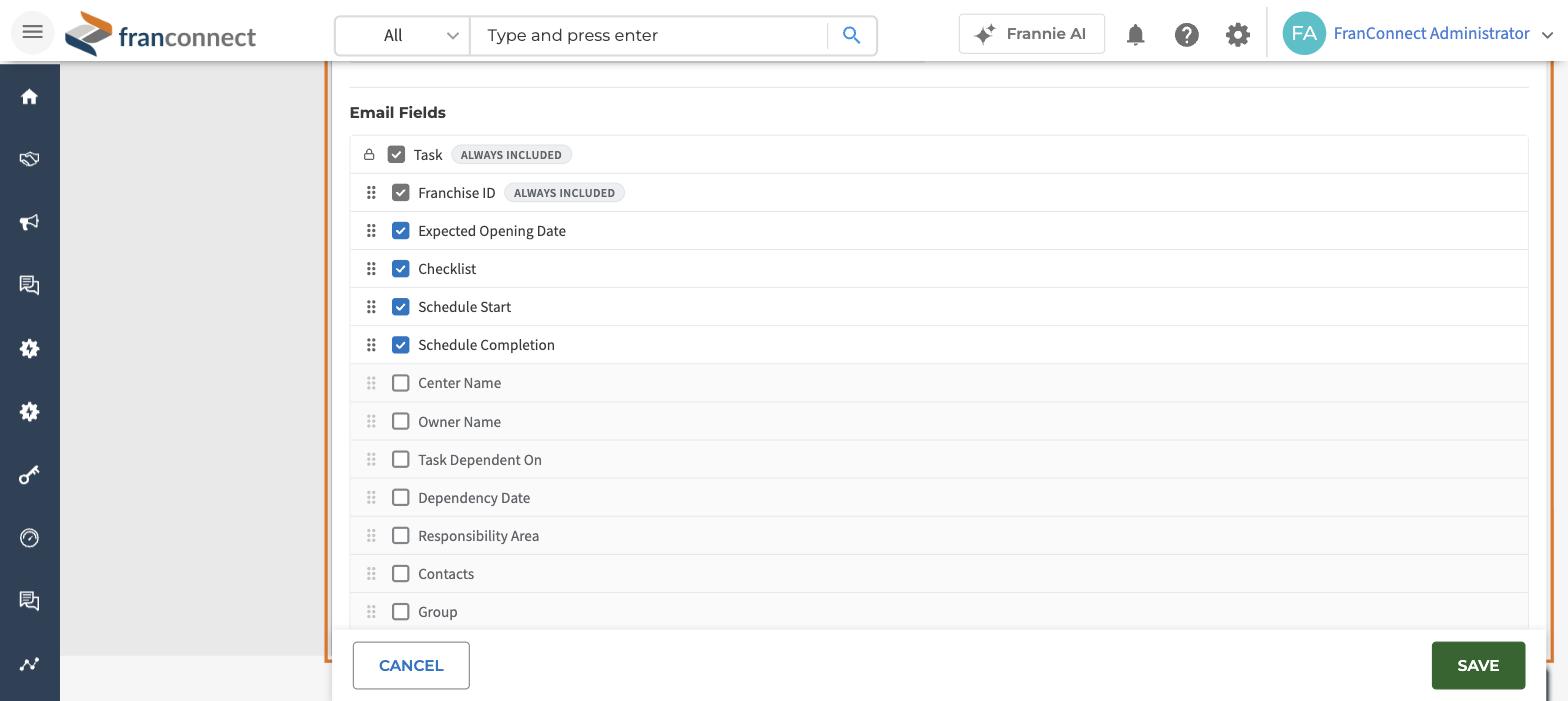 Alert Email Content screenshot